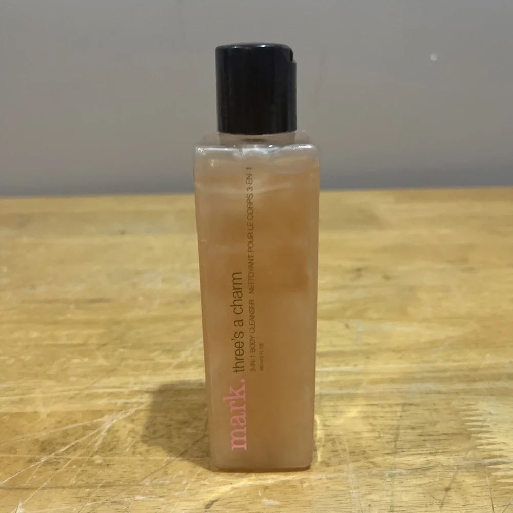 Avon mark. Three's A Charm Jasmine Petal 3 In 1 Body Cleanser 6 fl.oz. Sealed‎